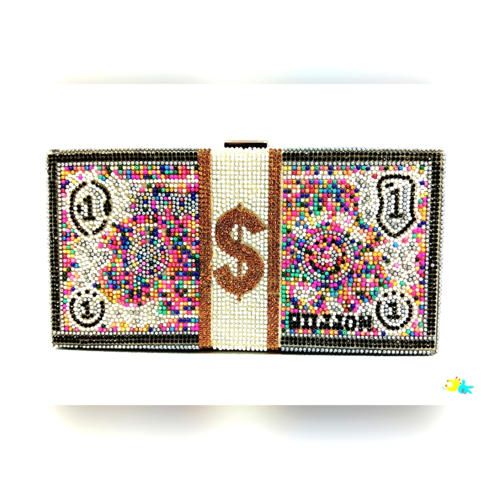 Handmade Beaded Clutch - Picture 2 of 6